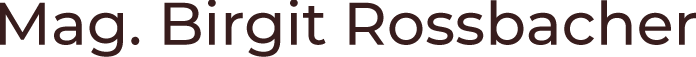 Mag. Birgit Rossbacher Logo